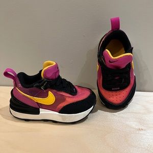 Nike Waffle One "Active Fuchsia/University Gold/Black- Toddler 3C